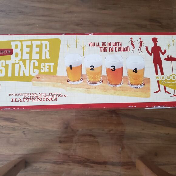 Wembley Other - Vintage Wembley 5 piece Beer Tasting Flight set